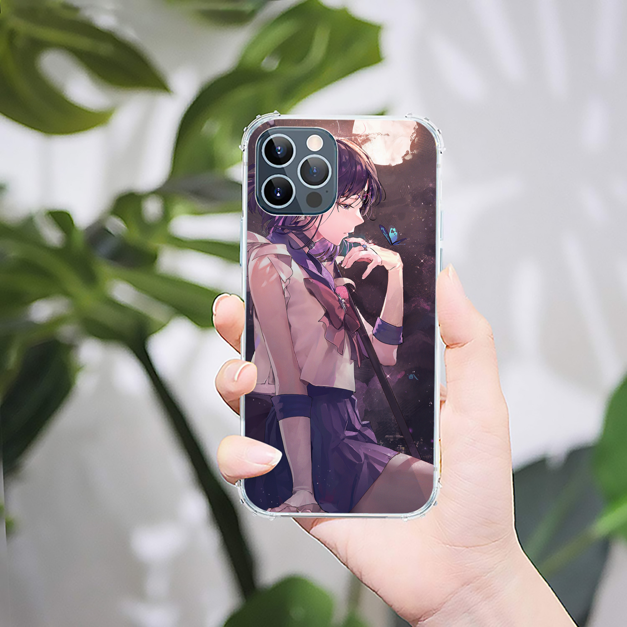 （画像用） 美少女戦士セーラームーン Sailor Moon 【iPhone 12シリーズ対応】透明スマホケース（クリアソフトケース）